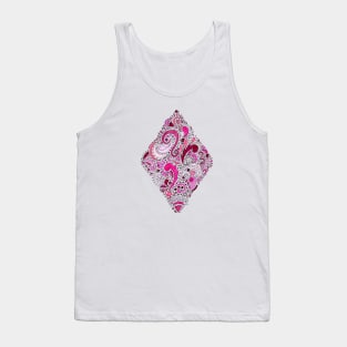 Pink Diamond Doodle Tank Top